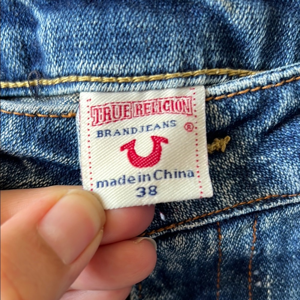 True Religion Classic Blue Denim Jeans - Picture 2 of 6